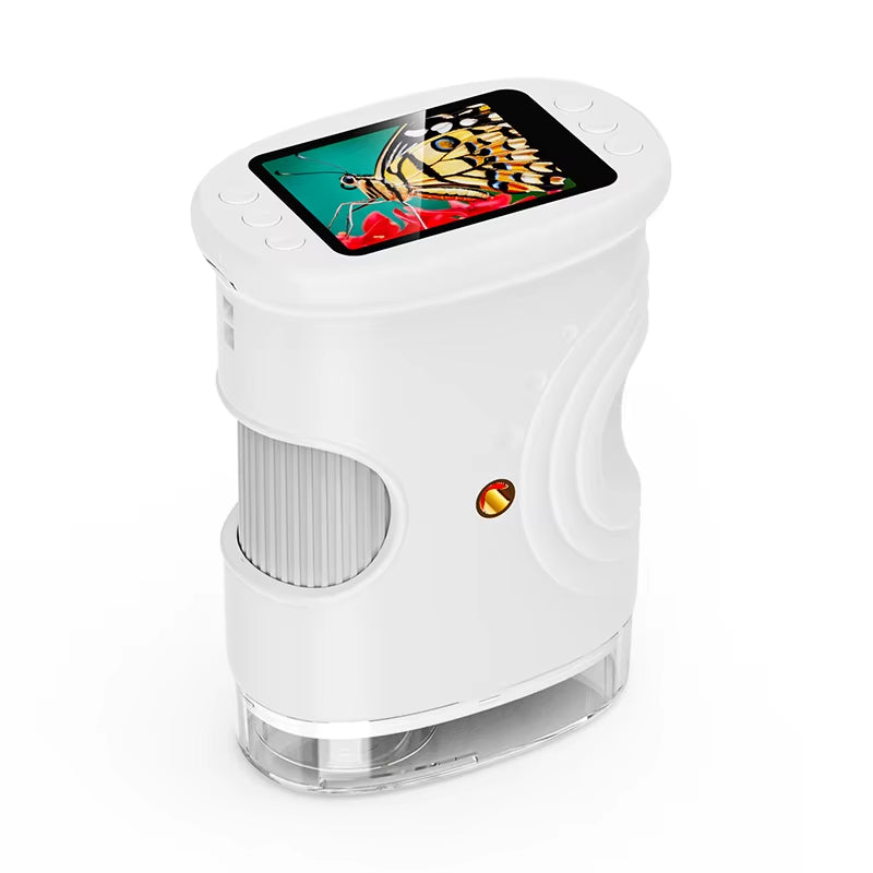 PeekoraScope Explorer kids pocket microscope with digital screen